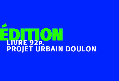 Design Graphique - Livre sur le projet urbain de Doulon Nantes