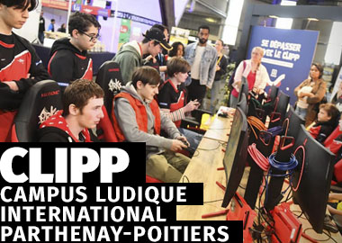 CLIPP - Campus ludique international Parthenay-Poitiers // Identité visuelle